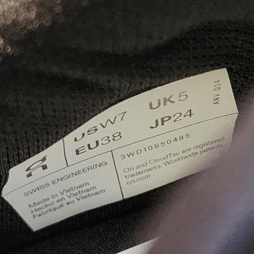 Size 7 - 🆕️Women's ON THE RODER Advantage Tennis Black Sneakers - Picture 12 of 14